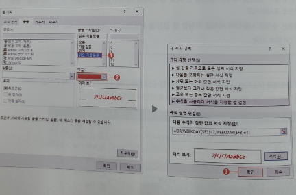  조건부서식2