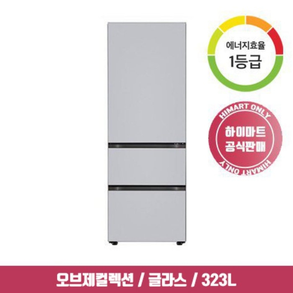 선호도 좋은 LG전자 오브제 김치냉장고 Z330GSS151S (323L / 실버 1등급), 단품 ···