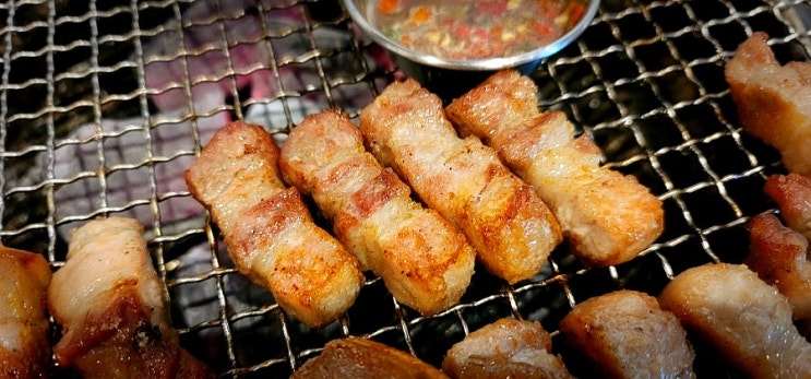  대구 칠곡 맛집, 김젓갈삼겹살(왜관 삼겹살, 숯불구이, 고깃집, 술집)