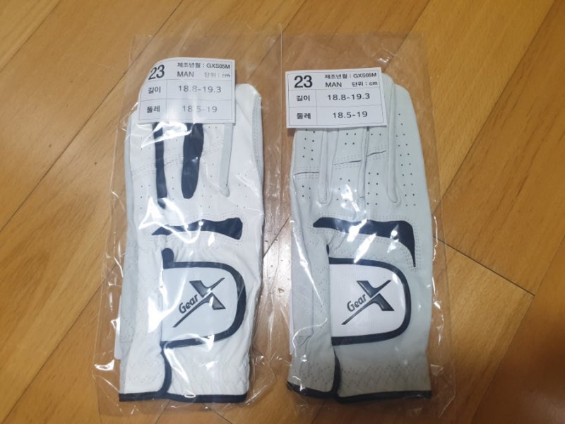 골프장갑 올양피/반양피/합성피혁 용도 및 비교