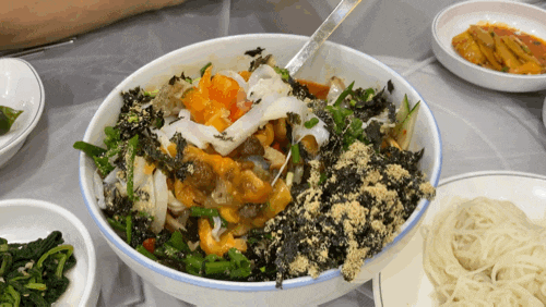 전주 중화산동 회식 •섬마을• 푸짐한 물회 추천