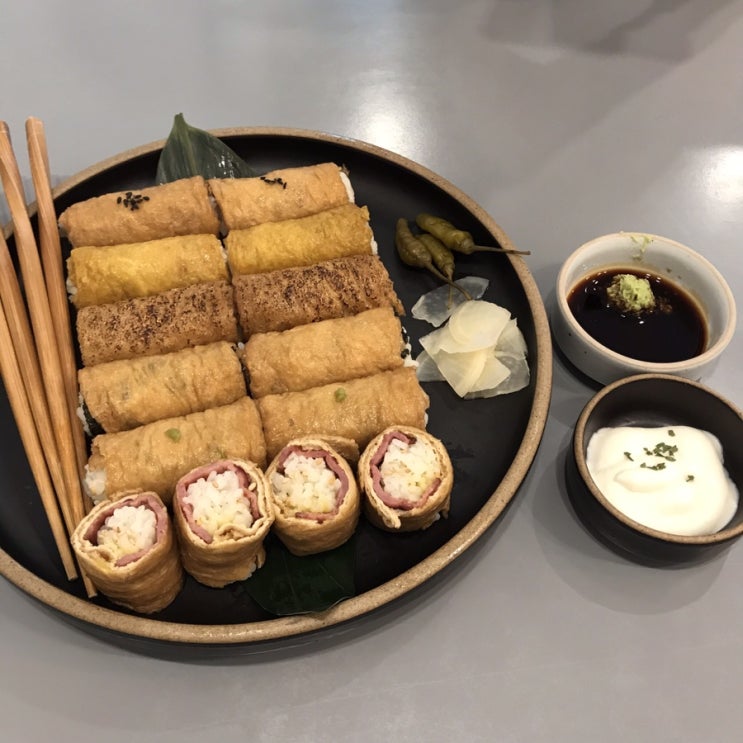  대전갈마동 호키네유부 [6가지맛이나는 유부초밥 2인스페셜세트 추천]