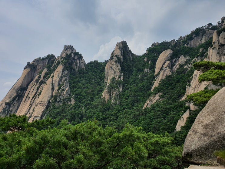  도봉산 등산코스 사진맛집, 도봉탐방지원센터-다락능선-포대정상-산불감시초소-회룡탐방지원센터