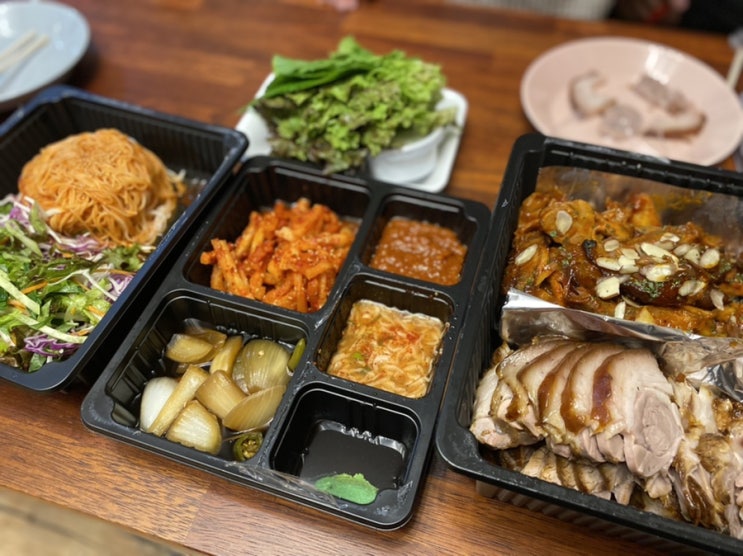  양양터미널 근처 족발맛집 한양왕족발 꿀맛