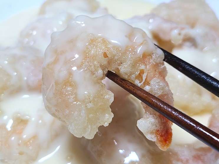 [마켓컬리] 모노키친 광둥식 레몬크림 새우 ￦8,900 솔직후기*