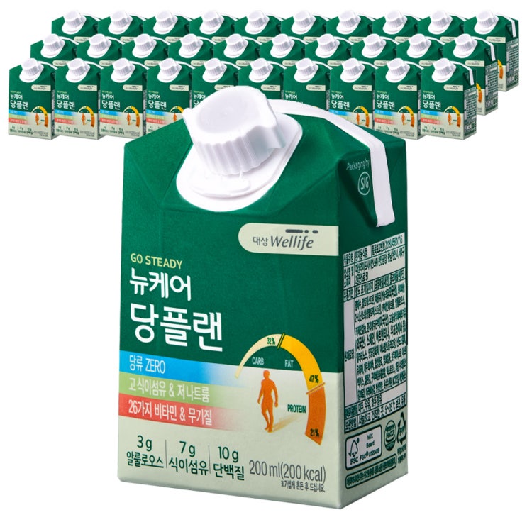  최근 인기있는 대상웰라이프 뉴케어 당플랜 당뇨환자영양식, 200ml, 60개 추천해요
