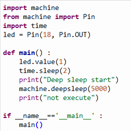 ESP32보드에서 Deep Sleep모드 및 Wake Up 구현하기 (feat. micropython)