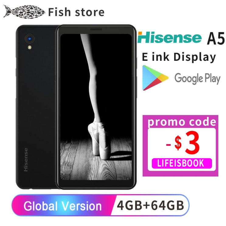 인기있는 Google Play Hisense A5 Facenote F1 EInk 디스플레이 화면 Celular Telefon 전자 책 리더 Android 9 eye Kindle y