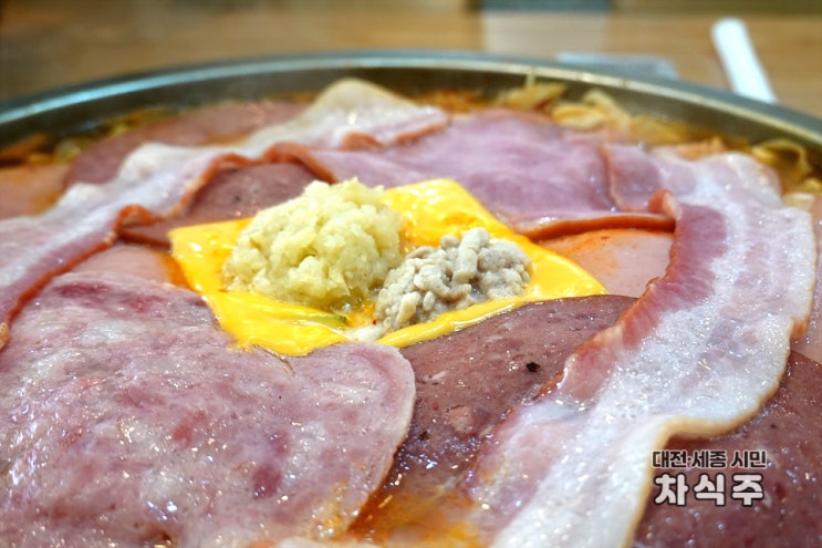 부대전골 맛있게 먹었던 관평동맛집 엉클부대찌개 테크노점