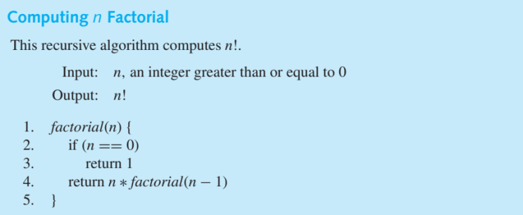  [이산수학4-4]Recursive Algorithms(재귀 알고리즘)