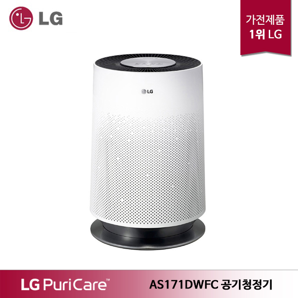 잘팔리는 LG 퓨리케어 360 공기청정기 플러스 AS171DWFC ···