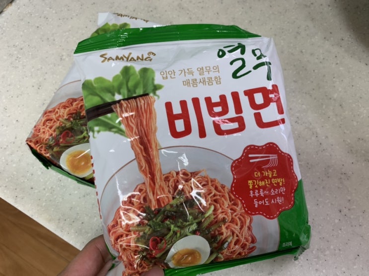 삼양 열무 비빔면 솔직 후기 삼양 열무 비빔면 솔직 후기
