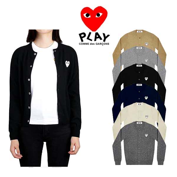  갓성비 좋은 [일본직구] Comme des Garcons 2021 꼼데가르송 여성 화이트 와펜 가디건 AZN065051 추천해요
