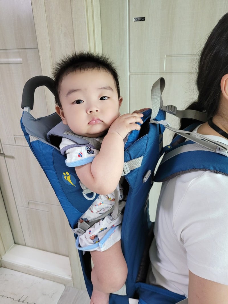 유아등산캐리어 올인원아기띠 리틀라이프 사용해봤어요