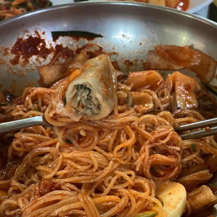 파주 금촌 맛집 해운대가야밀면 쫄깃한 만두까지