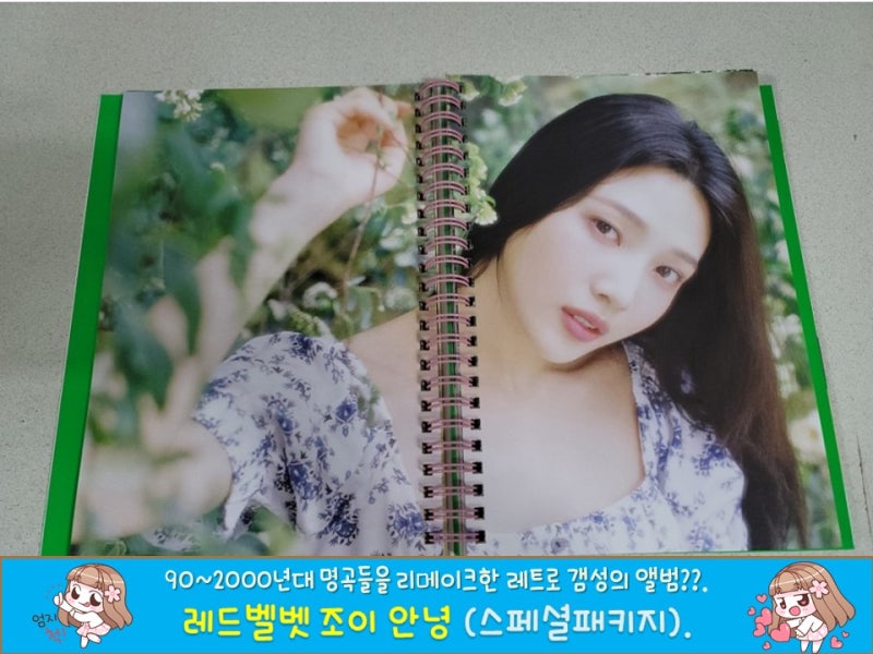 [음악과힐링] 레트로갬성의 레드벨벳 솔로앨범 조이 안녕 스폐셜패키지 (풀버전리뷰)