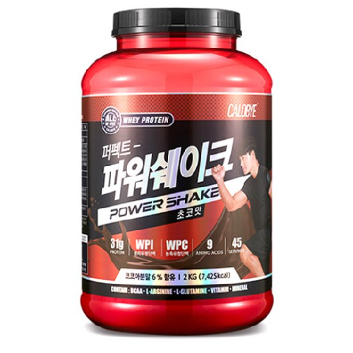  리뷰가 좋은 칼로바이 퍼펙트 파워쉐이크 초코맛 단백질보충제, 2kg, 3개 좋아요