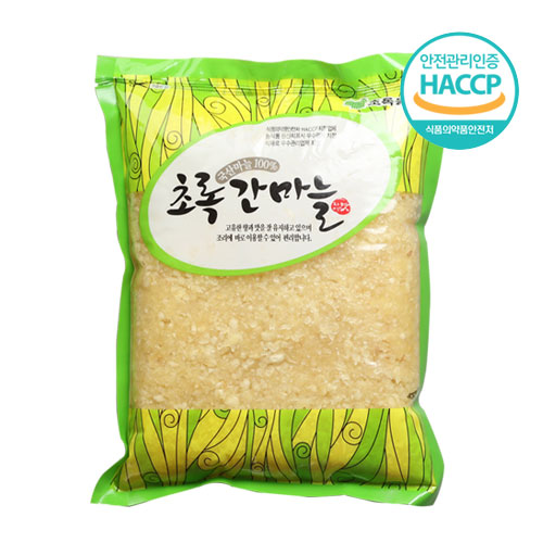 요즘 인기있는 초록들 국내산 100% 간마늘 다진마늘 (낮12시이전주문시 당일발송), 1kg, 1개 추천합니다