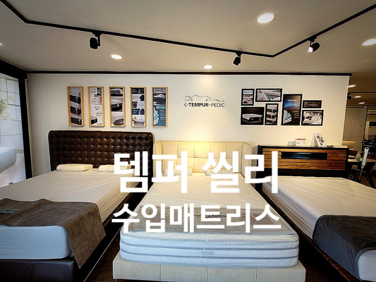  대전 수입매트리스 멀티샵인 매트리스730에서 신혼침대 보러가요