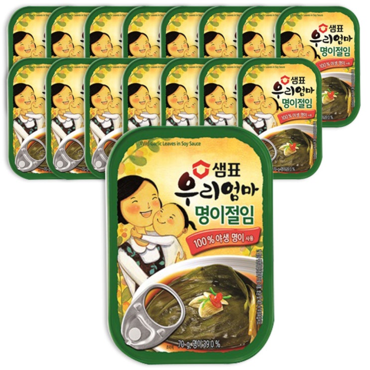 가성비 뛰어난 샘표 우리엄마 명이절임, 70g, 16개입 좋아요 가성비 뛰어난 샘표 우리엄마 명이절임, 70g, 16개입 좋아요