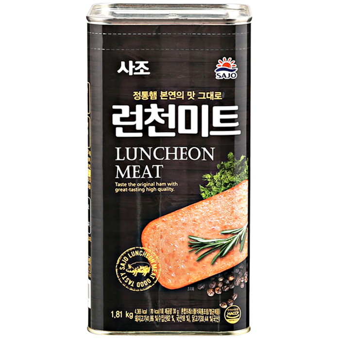 잘팔리는 사조해표 런천미트쿡 햄통조림, 1.81kg, 1개 좋아요 잘팔리는 사조해표 런천미트쿡 햄통조림, 1.81kg, 1개 좋아요