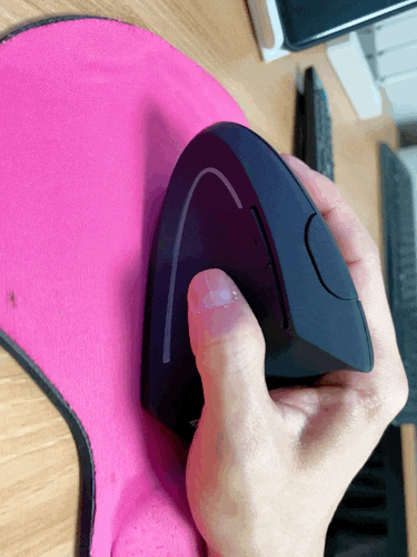 네이버 블로거가 선택한 손목보호 마우스, ANKER 인체공학 무선 버티컬마우스
