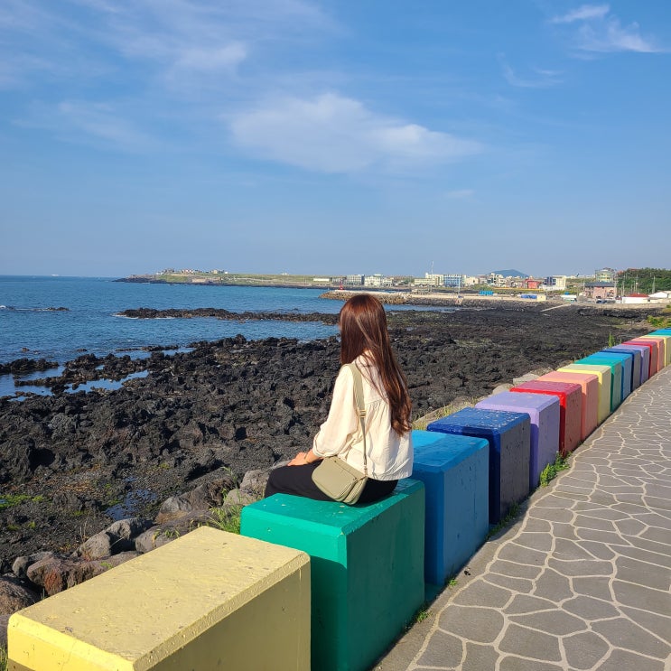 제주 동문시장 - 도두동무지개해안도로 택시 여행