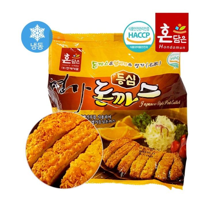 인지도 있는 한맥 명가등심돈까스 1봉 750g 150g 5개입, 1봉 750g (150g x 5개입) 좋아요