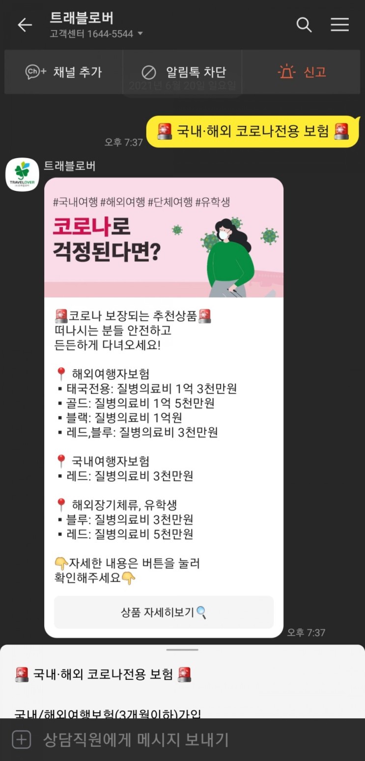 국내여행자보험 비교 후 내돈내산 보험 선택 feat. 손품팔기!