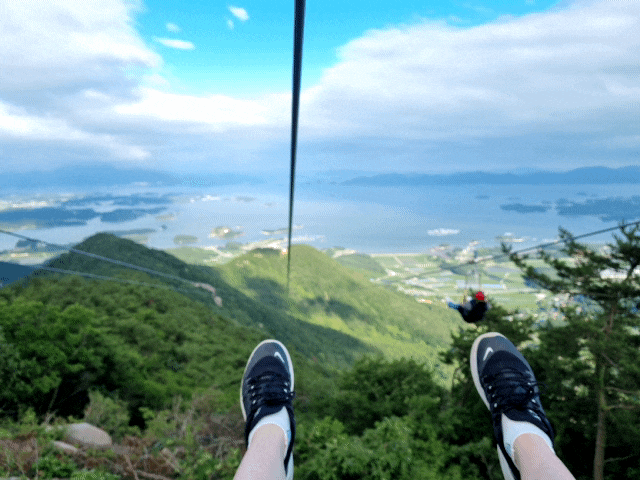  하동여행 빠질 수 없는 인생 하동짚라인(가격, 예약,나혼자산다 정보)