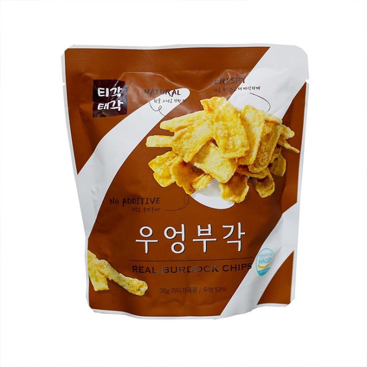 핵가성비 좋은 속초 중앙시장 맛집 티각태각 우엉부각, 1봉, 30g 좋아요