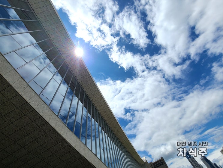  세종시 가볼만한곳으로 추천했던 국립세종도서관 날씨좋은날 갔더니