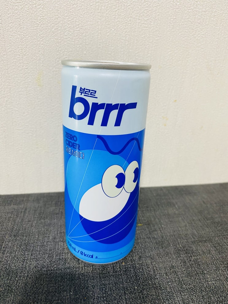  [음료후기] 다이어터도 마실 수 있는 0Kcal 부르르 제로사이다