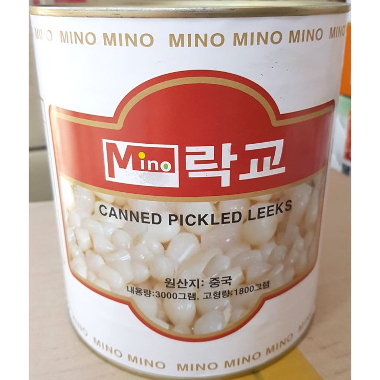 후기가 좋은 식재료 x6개 식당 락교 3S 업소 식자재 3kg 미노 일식 절임류통조림, 1, 본상품선택 ··· 후기가 좋은 식재료 x6개 식당 락교 3S 업소 식자재 3kg 미노 일식 절임류통조림, 1, 본상품선택 ···