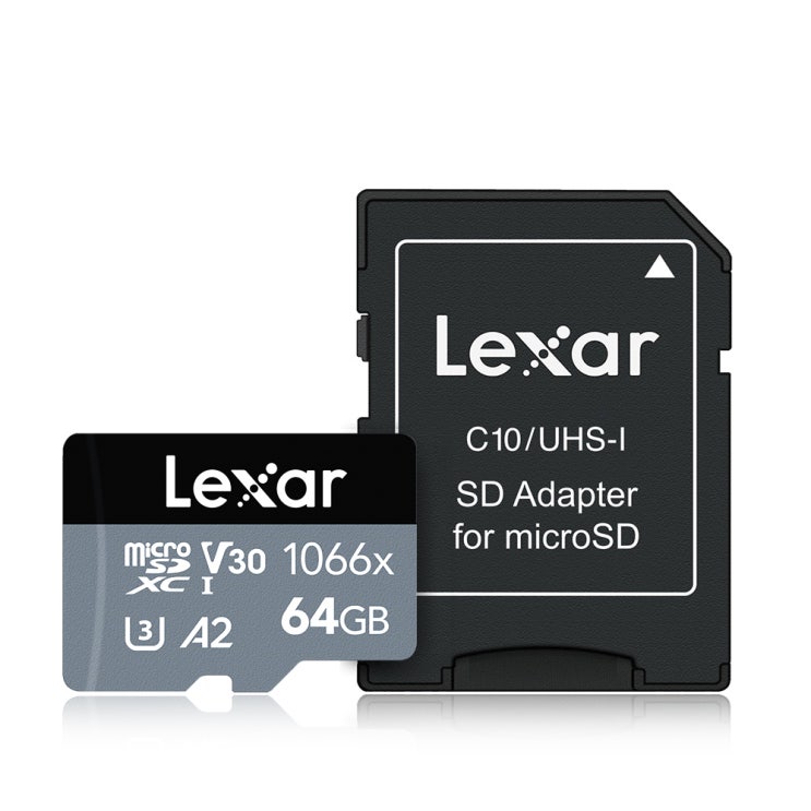 인기있는 렉사 Professional 1066X microSDXC UHS-I Cards, 64GB 추천해요