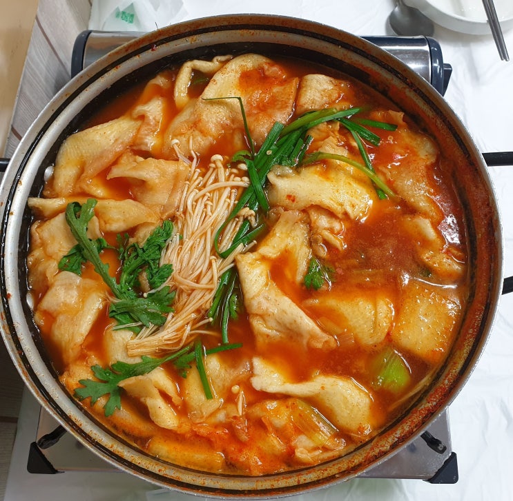  2021.06.17(목) 홍천맛집 가리산막국수 _ 민물새우수제비, 막국수, 두부전골 추천해욧