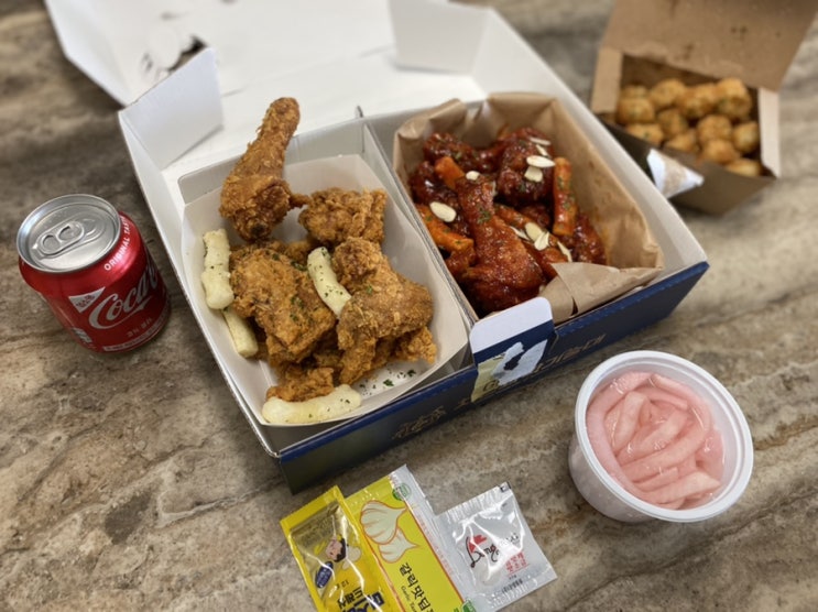 청주치킨맛집 치킨과학기술대 배달의민족으로 주문 가능한곳