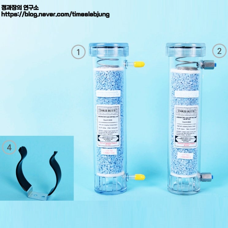  가스 건조관 / Gas Drying Unit, Indicating