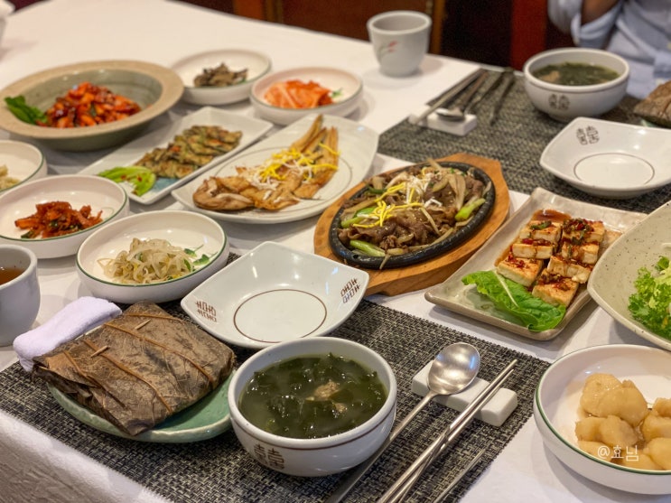  중마동 한정식 옛고을그향기