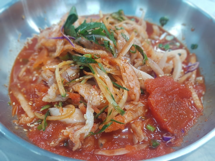  [영덕맛집] 신선한 물가자미(미주구리) 정식 맛집, 축산항 "천리미항식당"