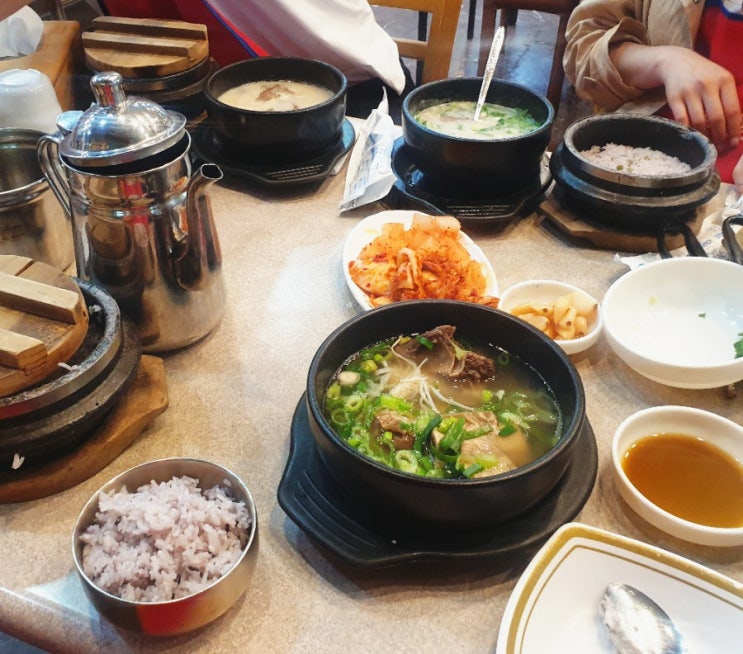  부평역 맛집 김정문 설렁탕