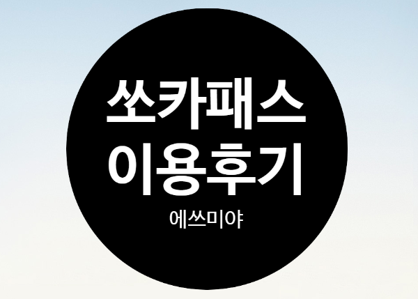  [쏘카패스] 쏘카 반값할인 2개월 이용 후기 (쏘카 장단점)