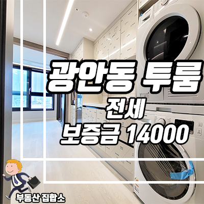 수영구 신축 투룸 전세 : 역세권 평지에 위치한 광안동 스타뷰 수영구 신축 투룸 전세 : 역세권 평지에 위치한 광안동 스타뷰