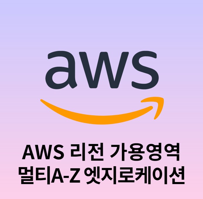 aws 리전, 가용영역, 멀티AZ, 엣지로케이션