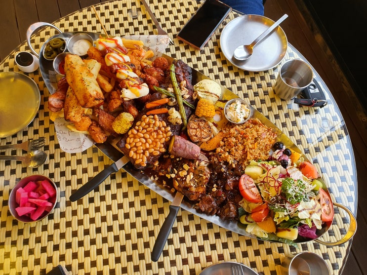  올리앤 몬스터 패밀리 플레이트 4인 메뉴 추천!