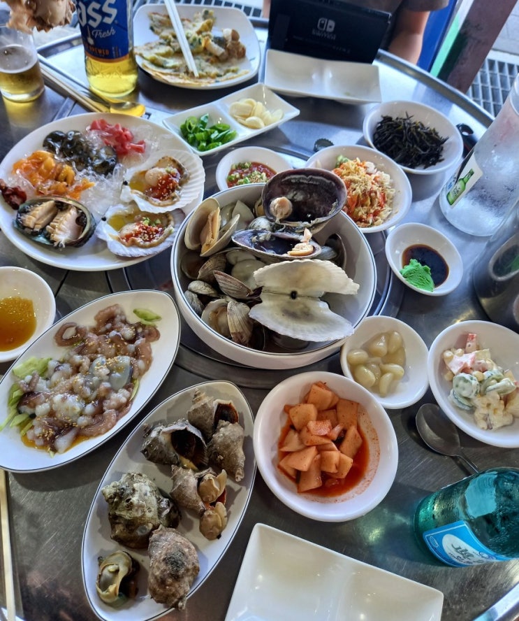 동막해수욕장 저렴한 횟집 분오어판장 동막호 해산물 맛집 동막해수욕장 저렴한 횟집 분오어판장 동막호 해산물 맛집