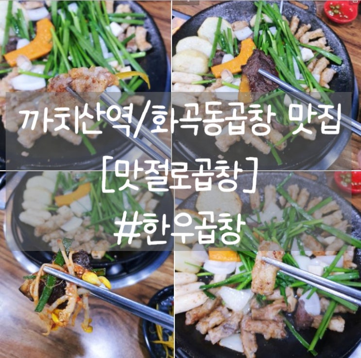  화곡동/까치산역곱창 [맛절로곱창] 부드러운 한우곱창 
