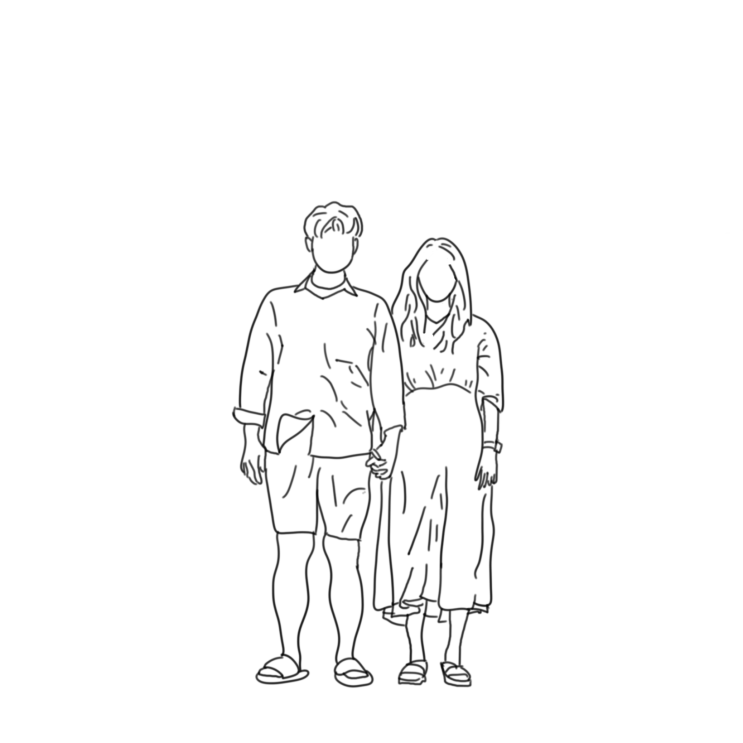  가든석 당직 간 그림 그리기1 - 21.06.20