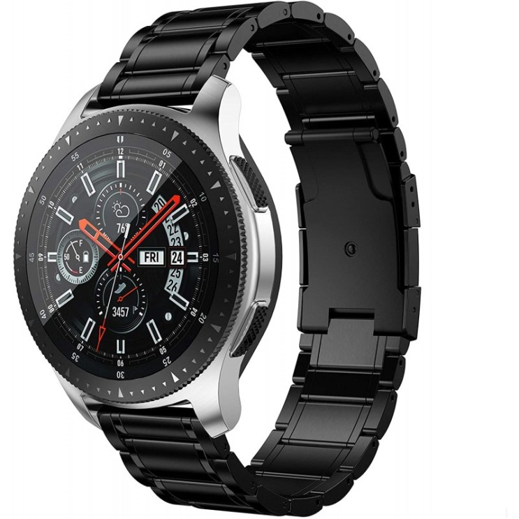 인기있는 BaiHui 티타늄 밴드 Galaxy Watch와 호환 가능 46mm / Galaxy Watch 3 45mm 22mm 티타늄 메탈 시계 밴드, 1 추천합니다