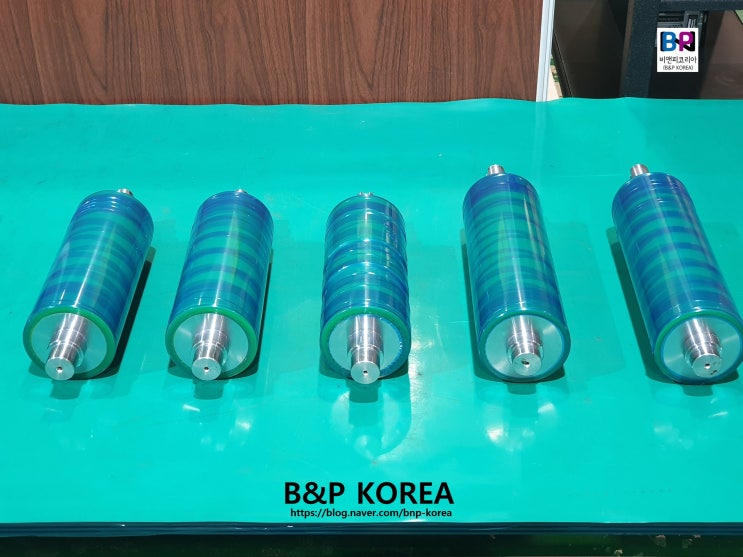  마스크금형 우레탄 롤러 추가 발주 가공